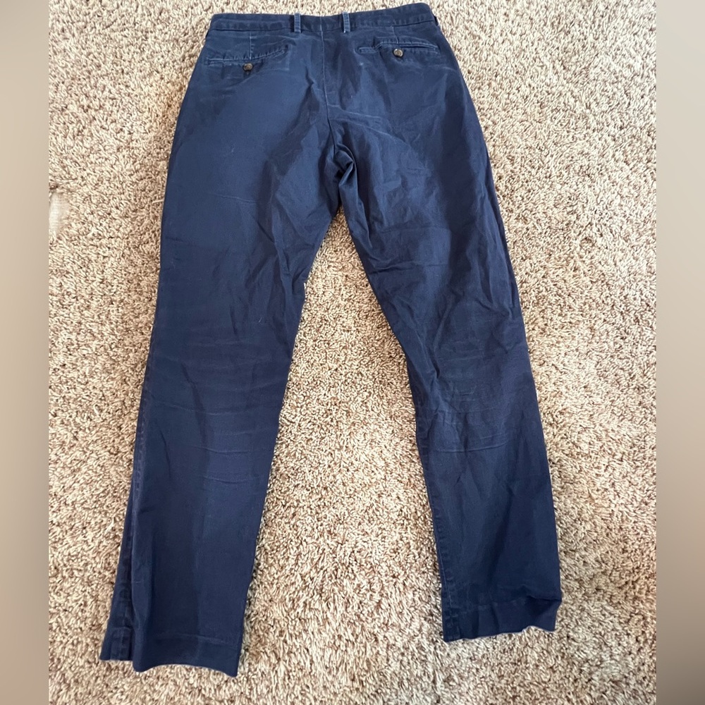 J Crew Navy Blue Chino Pants - Picture 3 of 3
